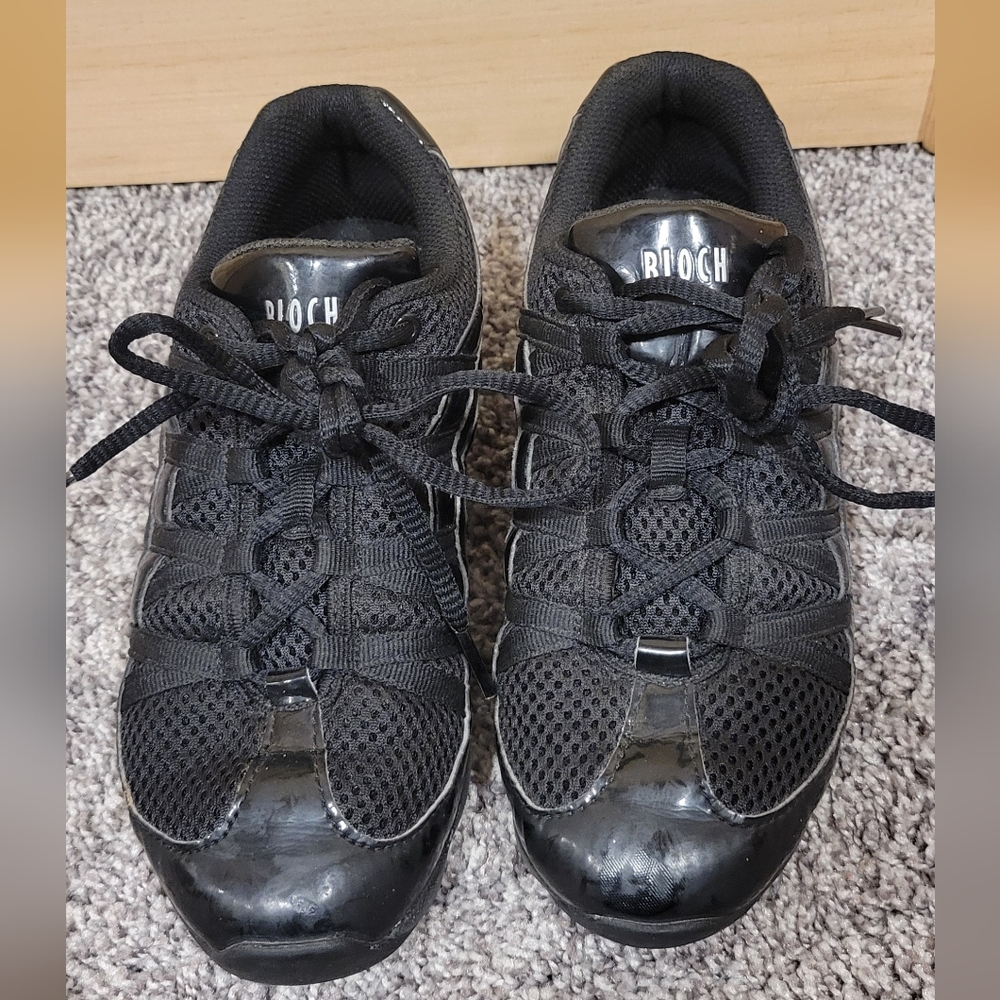 Bloch Black Hip Hop Dance Shoes Size 8
